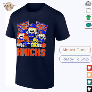 Charlie Brown and Friends Peanuts cheer New York Knicks Playoffs 2025 shirt