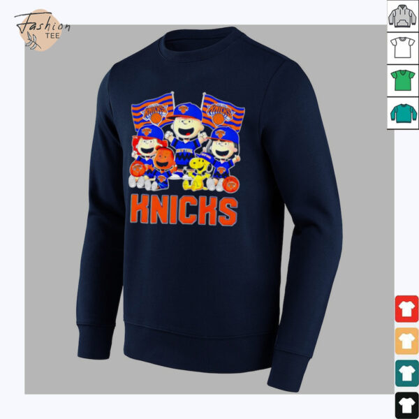 Charlie Brown and Friends Peanuts cheer New York Knicks Playoffs 2025 shirt