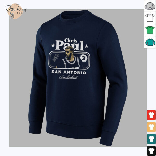 Chris Paul San Antonio Spurs basketball player cover shirt
