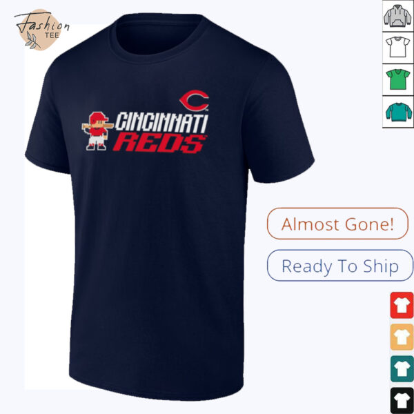 Cincinnati Reds Baseball Influx 8 bit shirt