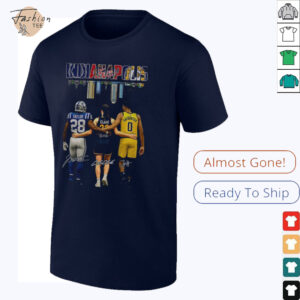 Clark Taylor Haliburton Indianapolis Sports Team City Skyline players signature shirt