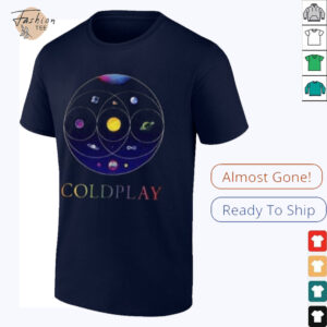 Coldplay Music of the Spheres Tour 2025 T Shirt
