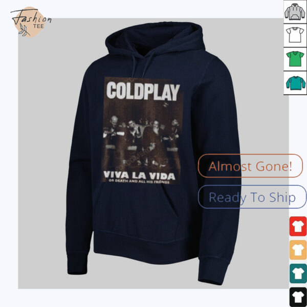 Coldplay Viva La Vida World Tour T Shirt