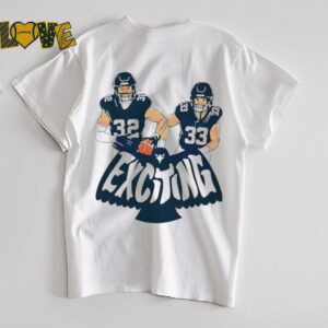 Cooper Dejean and Reed Blankenship Exciting Whites shirt