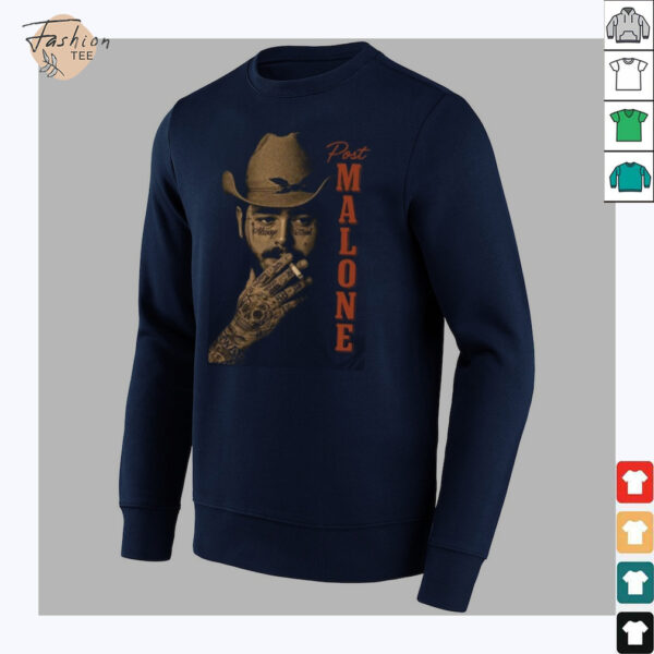 Cowboy Post Country Western Posty Rap Graphic Shirt