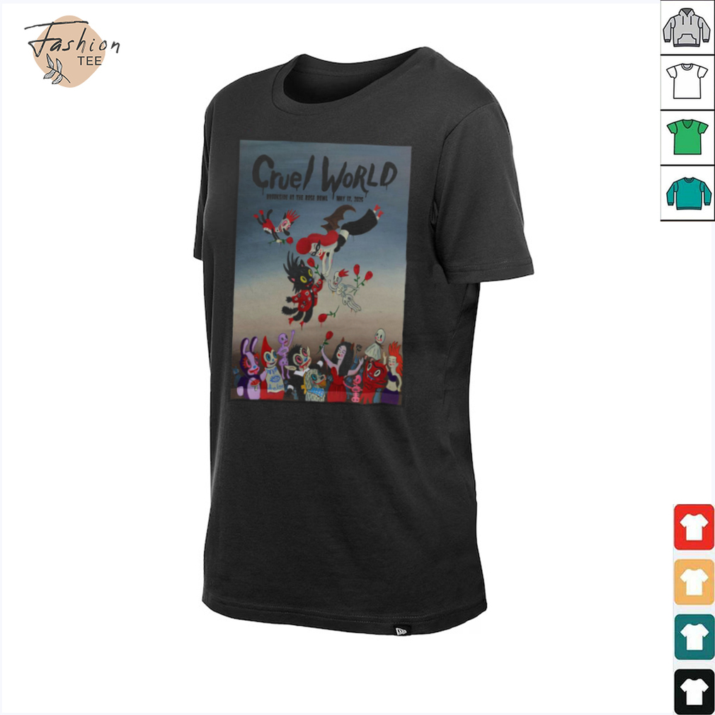 Cruel World Brookside Golf Course Pasadena CA May 17 2025 Tour Shirt Cruel World Brookside Golf Course Pasadena CA May 17 2025 Tour Shirt