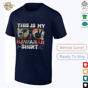 Cute This Is My Hawaiian Tropical Luau Costume Party Hawaii T Shirt_10_11zon