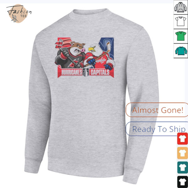 Dallas Stars Vs Carolina Hurricanes 2025 2nd Round Matchups Eastern Conference Semi Finals Mascot shirt