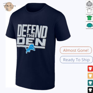 Defend the Den Detroit Lions 2025 shirt