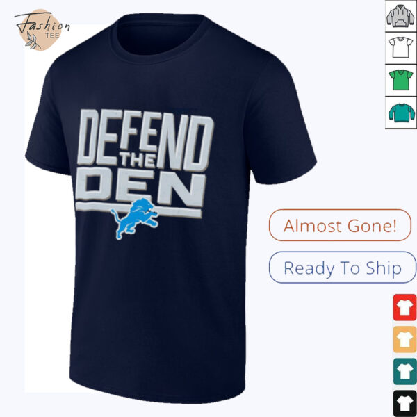Defend the Den Detroit Lions 2025 shirt