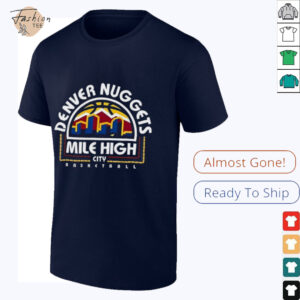 Denver Nuggets Mile High City Basketball Shirt