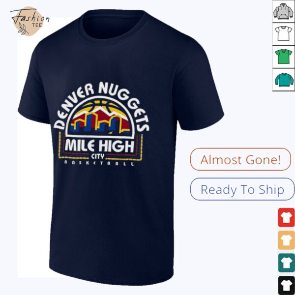 Denver Nuggets Mile High City Basketball Shirt