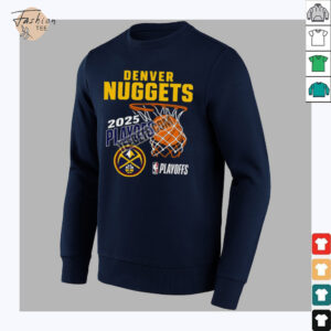 Denver Nuggets Nba Playoffs Official Postseason Basketball Shirt