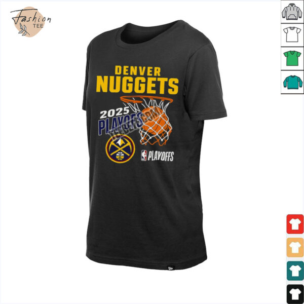 Denver Nuggets Nba Playoffs Official Postseason Basketball Shirt