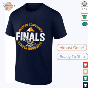 Denver Nuggets Western Conference Nba Playoff Finals Shirt 2025 Shirt