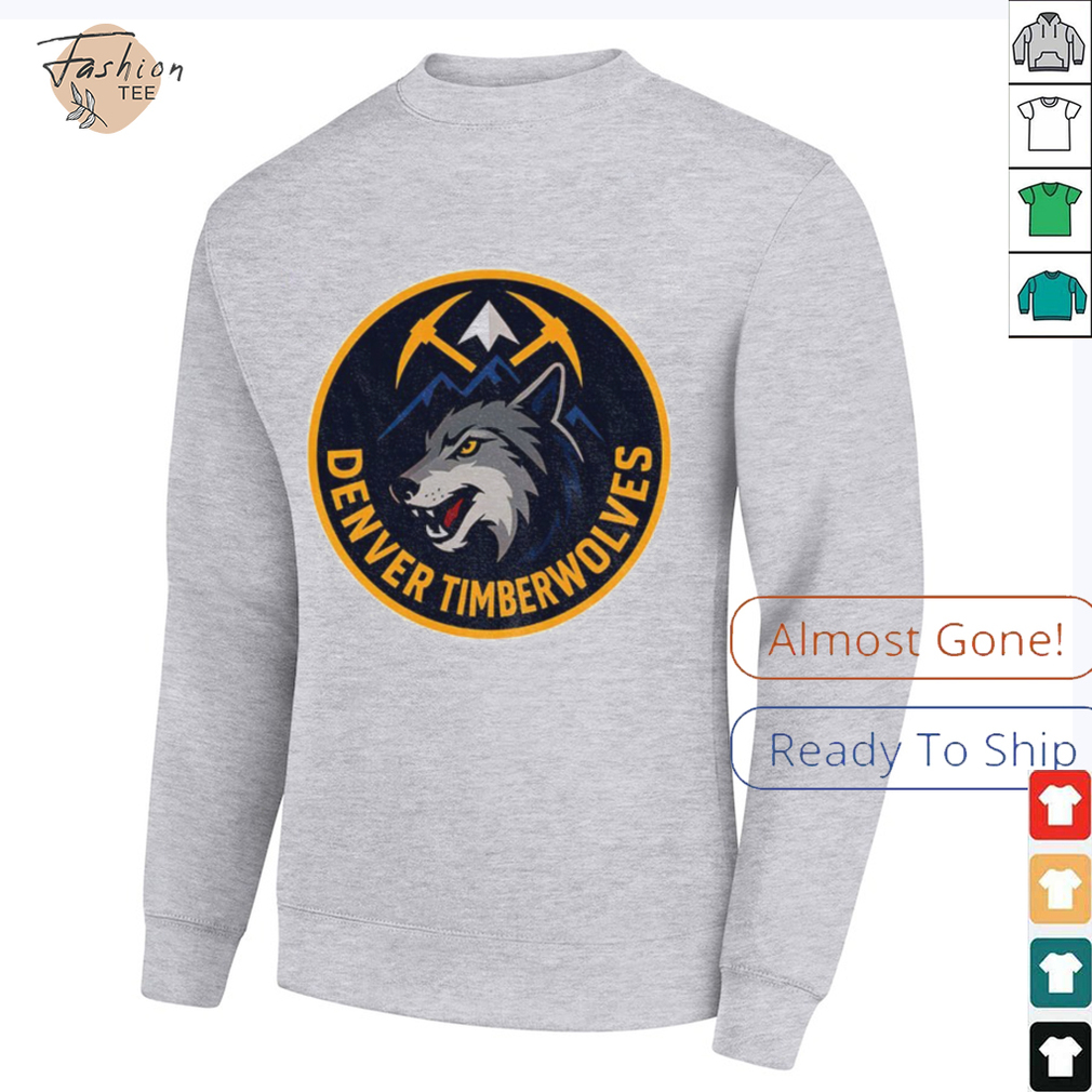 Denver Timberwolves funny NBA logo shirt Denver Timberwolves funny NBA logo shirt