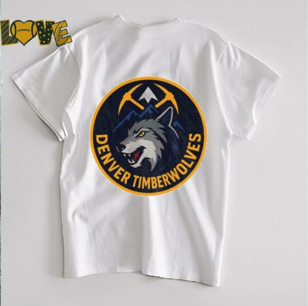 Denver Timberwolves funny NBA logo shirt
