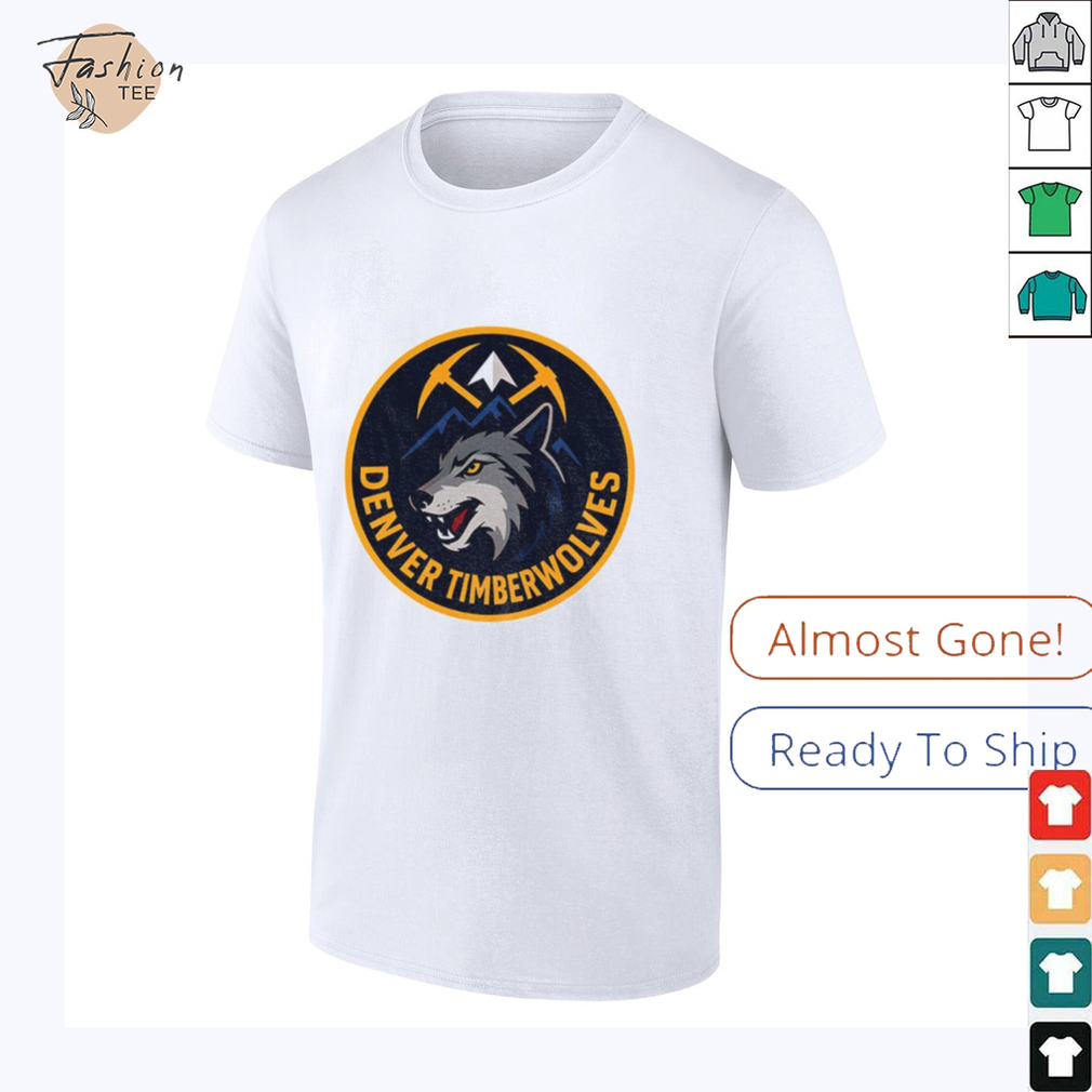 Denver Timberwolves funny NBA logo shirt Denver Timberwolves funny NBA logo shirt