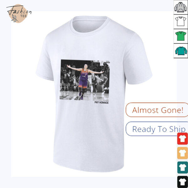 Diana Taurasi Phoenix Mercury Homage Unisex Pay T Shirt
