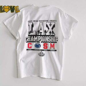 Division I Men’s Lacrosse Championship Big Red Nittany Lion Orange and Terrapins shirt