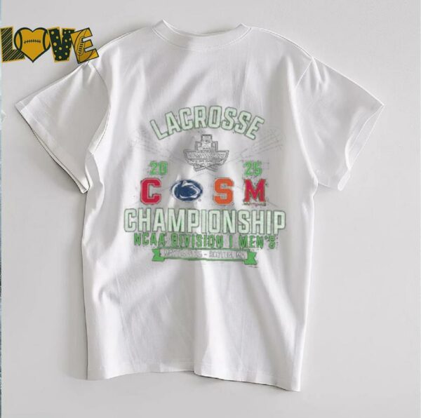 Division I Men’s Lacrosse Championship shirt