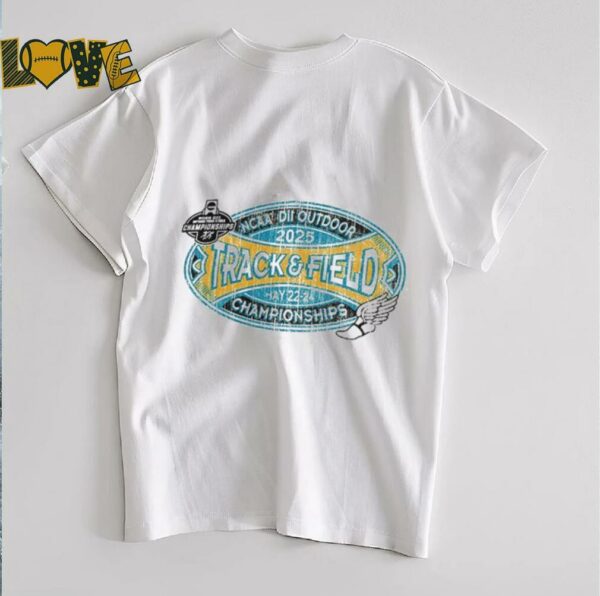 Division II Outdoor Track and Field Championships 2025 shirt