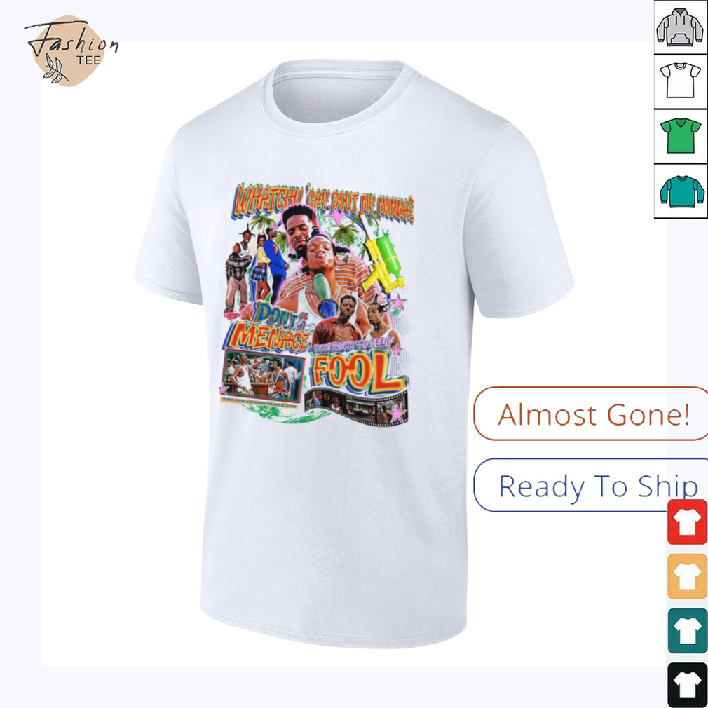 Don't Be a Menace Movie Parody Graphic T Shirt Don't Be a Menace Movie Parody Graphic T Shirt