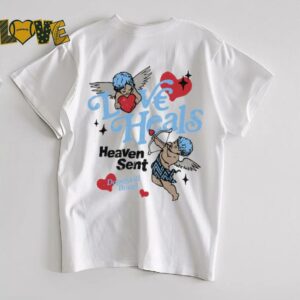 DopeSkill Love Heals Graphic T Shirt