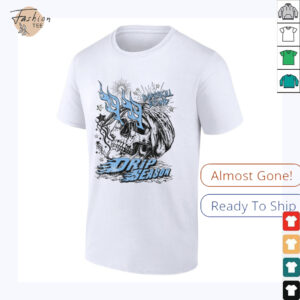 Dopeskill Brand Drip Season Skull Graphic T Shirt
