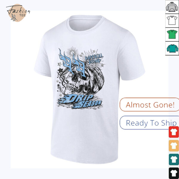 Dopeskill Brand Drip Season Skull Graphic T Shirt