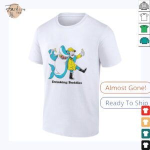 Drinking buddies Shark funny shirt