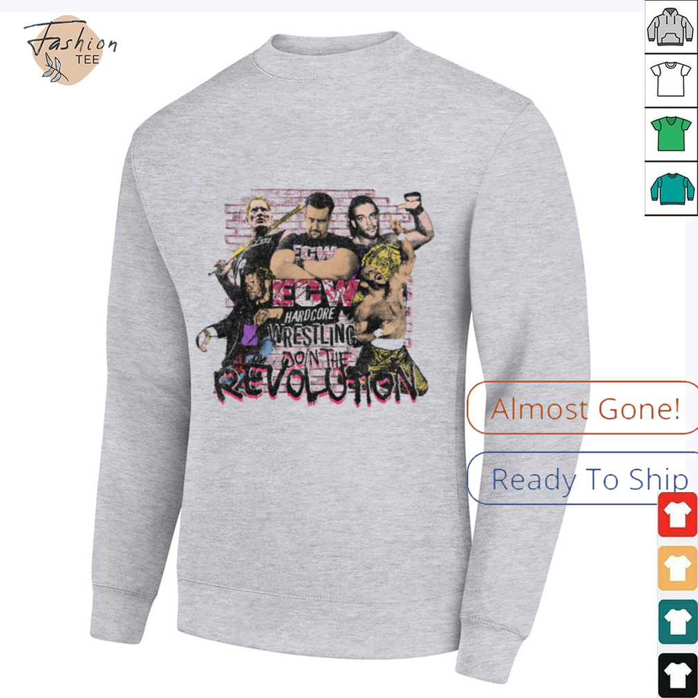 ECW Hardcore Wrestling Revolution T Shirt ECW Hardcore Wrestling Revolution T Shirt