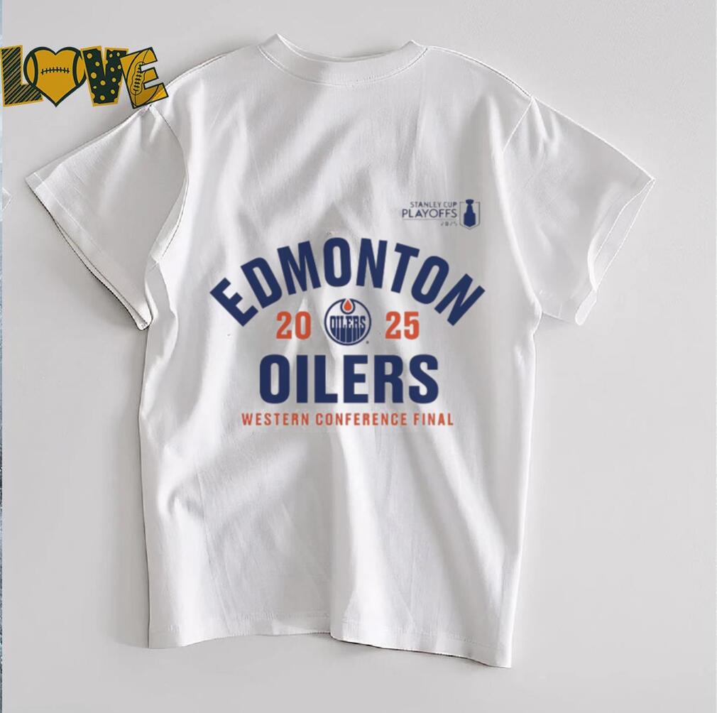 Edmonton Oilers Western Conference Final 2025 Stanley Cup Playoffs NHL Classic T Shirt Edmonton Oilers Western Conference Final 2025 Stanley Cup Playoffs NHL Classic T Shirt