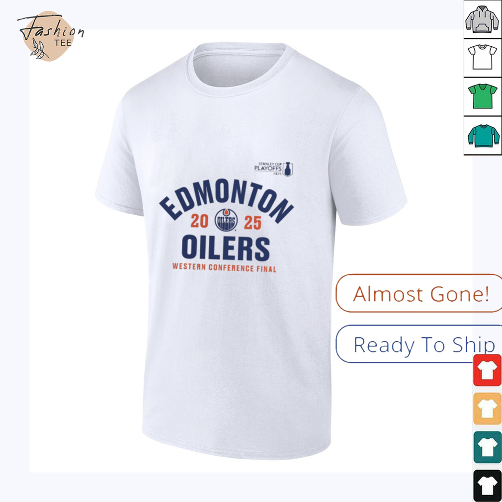 Edmonton Oilers Western Conference Final 2025 Stanley Cup Playoffs NHL Classic T Shirt Edmonton Oilers Western Conference Final 2025 Stanley Cup Playoffs NHL Classic T Shirt