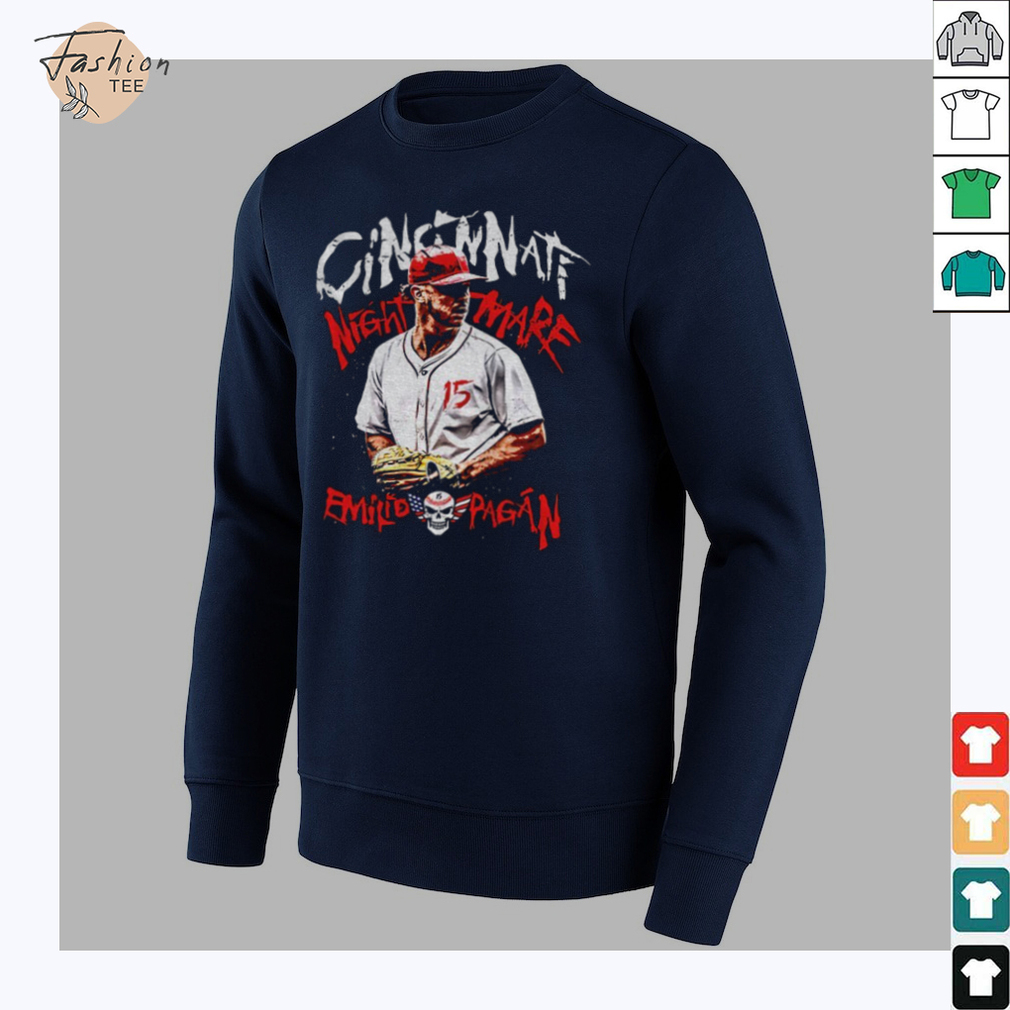 Emilio Pagán Cincinnati Reds Nightmare Baseball MLB vintage shirt Emilio Pagán Cincinnati Reds Nightmare Baseball MLB vintage shirt