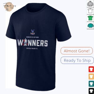 FA Cup Emirates Winners Crystal Palace Football Club 24 25 shirt