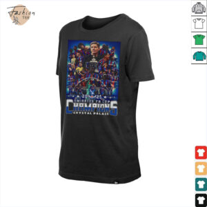FA Cup Winners Crystal Palace Football Club players 2025 shirt