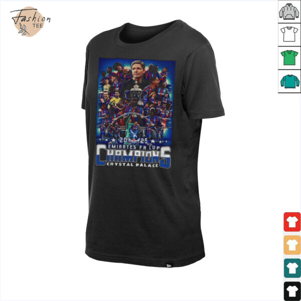 FA Cup Winners Crystal Palace Football Club players 2025 shirt