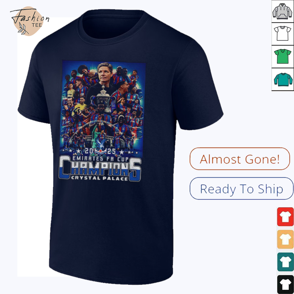 FA Cup Winners Crystal Palace Football Club players 2025 shirt FA Cup Winners Crystal Palace Football Club players 2025 shirt