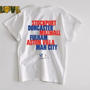 FA Cup Winners Crystal Palace Football Club players 24 25 shirt