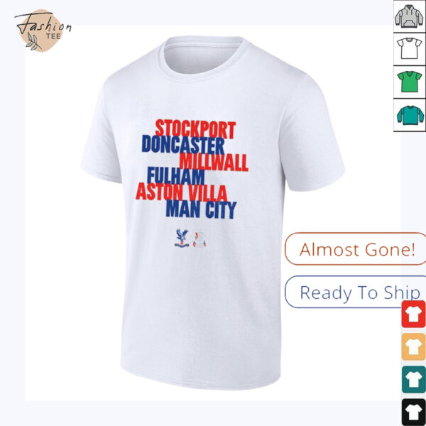 FA Cup Winners Crystal Palace Football Club players 24 25 shirt