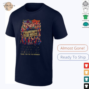 FC Barcelona Campeones La Liga 24 25 thank you for the memories signature shirt