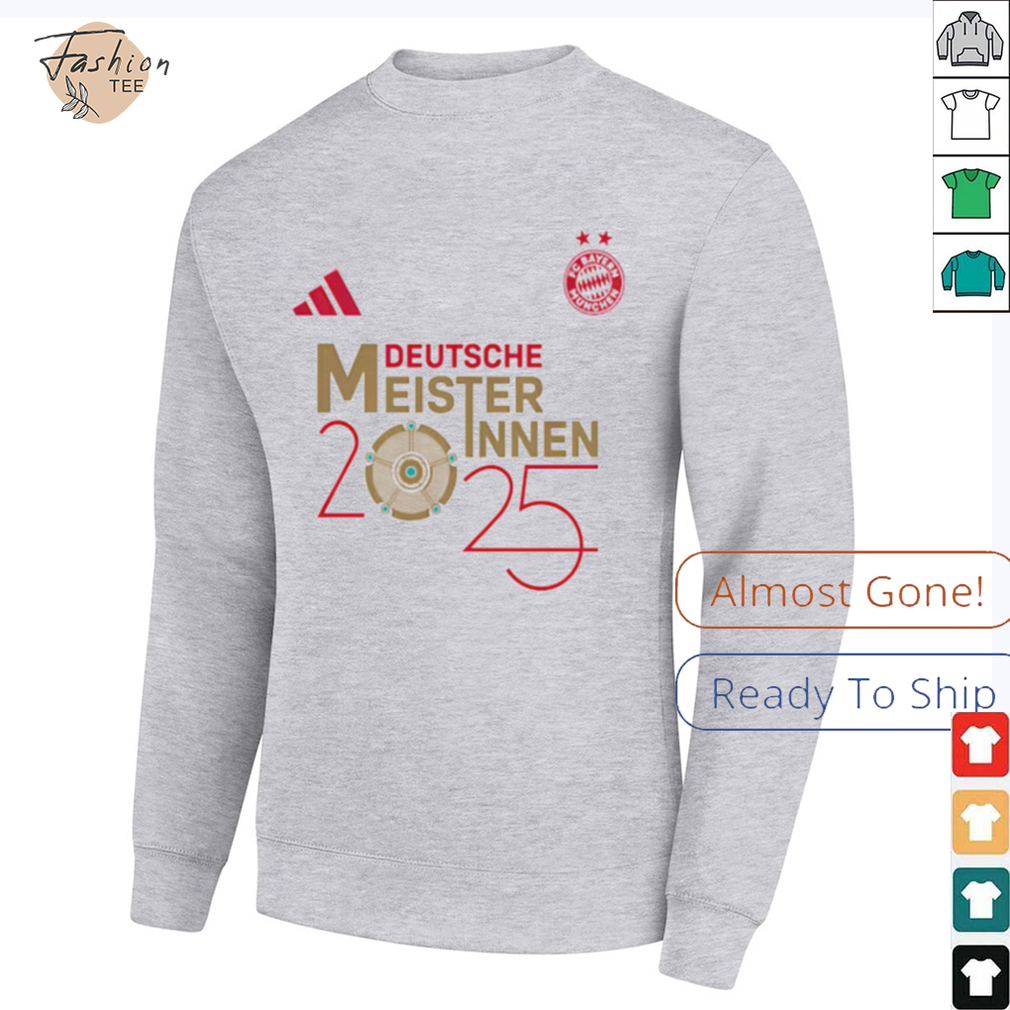 FC Bayern Munchen Are Deutsche Meisterinnen 2025 Champions Bundesliga Unisex T Shirt FC Bayern Munchen Are Deutsche Meisterinnen 2025 Champions Bundesliga Unisex T Shirt