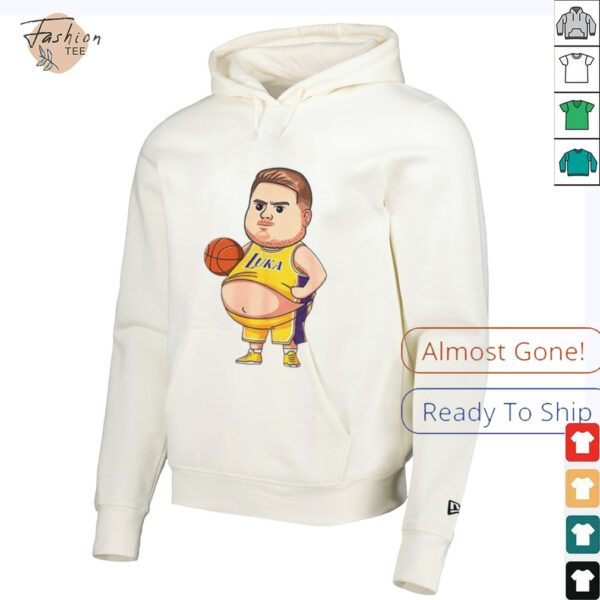 Fat Luka Doncic Los Angeles Lakers NBA Basketball Funny shirt