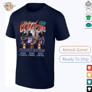 Florida Gators Basketball National Champions 2006 – 2007 – 2025 Unisex T Shirt