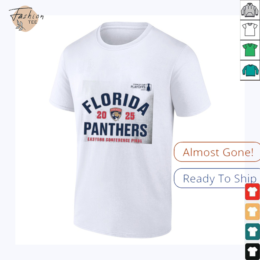 Florida Panthers Eastern Conference Final NHL 2025 Stanley Cup Playoffs Grey Unisex T Shirt Florida Panthers Eastern Conference Final NHL 2025 Stanley Cup Playoffs Grey Unisex T Shirt