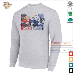 Florida Panthers Vs Toronto Maple Leafs 2025 2nd Round Matchups Eastern Conference Semi Finals Mascot shirt