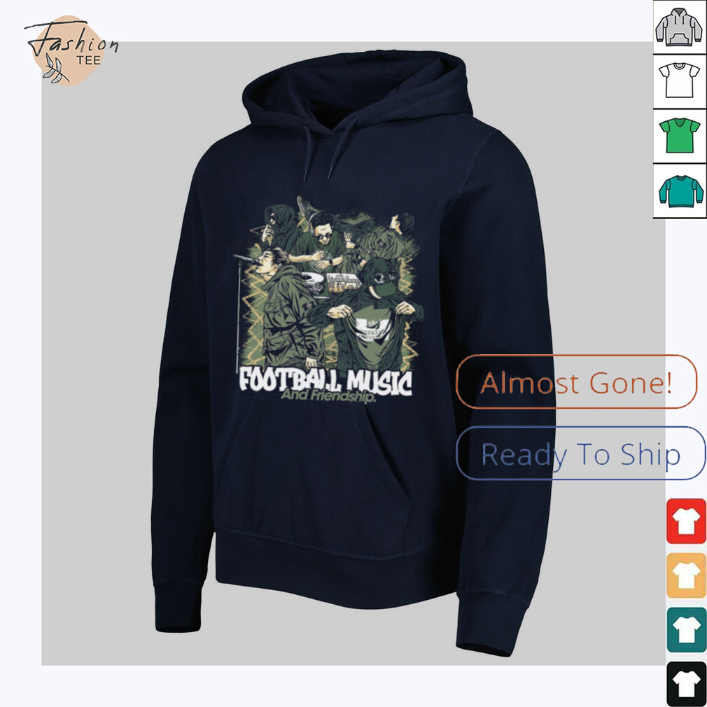 Football Music and Friendship Graphic T Shirt Football Music and Friendship Graphic T Shirt