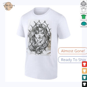 Gangster Girl Behind Fence T Shirt