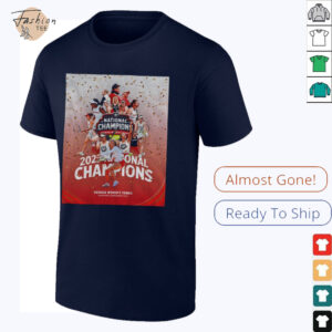 Georgia Bulldogs 2025 Division 1 SEC Women’s Tennis National Champions shirt